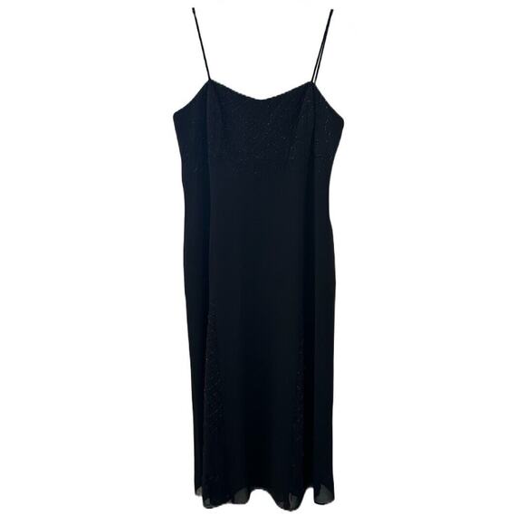 Karen Miller Women's Formal Evening Black Maxi Dress & Jacket 2 Pc Set Size 16 - Picture 6 of 10